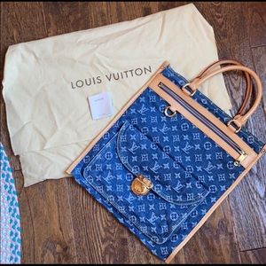 Louis Vuitton Marc Jacobs Denim Handbag